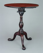 Eastern Virginia Carved Candlestand