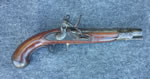 H. Derringer Curly Maple Flintlock Contract Pistol