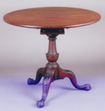 Norfolk, Virginia Carved Tea Table