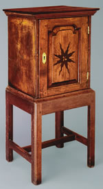 Williamsburg, Virginia Spice Cabinet circa 1750 - 1760