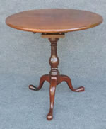 Mahogany candle stand